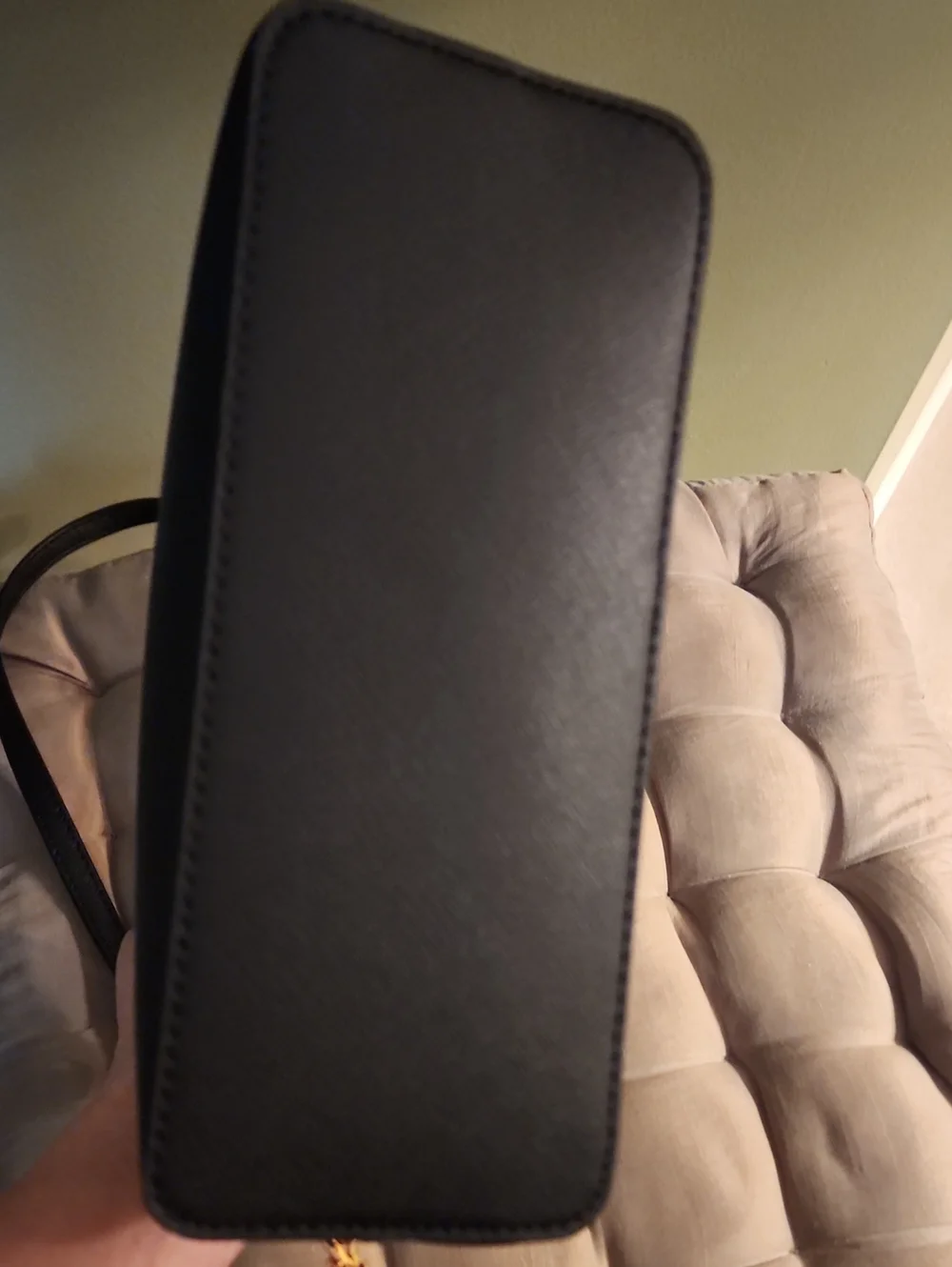 NEW Michael Kors Black Crossbody Bag with Gold Chain Strap